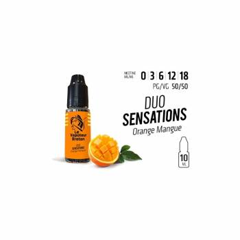 Orange Mangue Duo Sensations - E-liquide VAPOTEUR BRETON