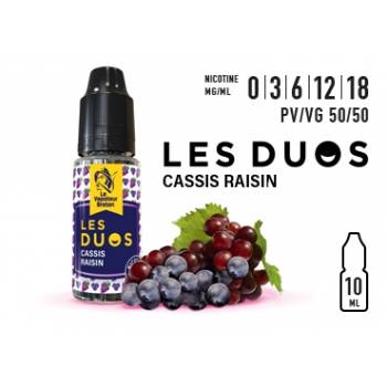 Cassis Raisin - E-liquide VAPOTEUR BRETON