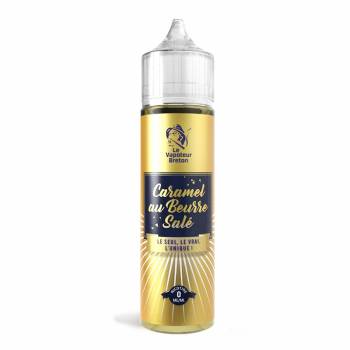 Caramel au beurre salé 50 ml - Le Vapoteur Breton